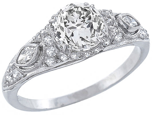1.14ct Diamond Engagement Ring