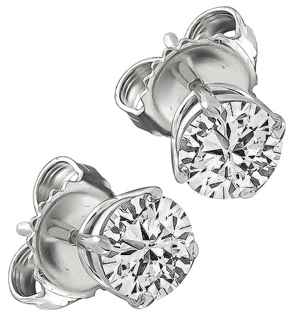 1.14ct Diamond Studs Earrings