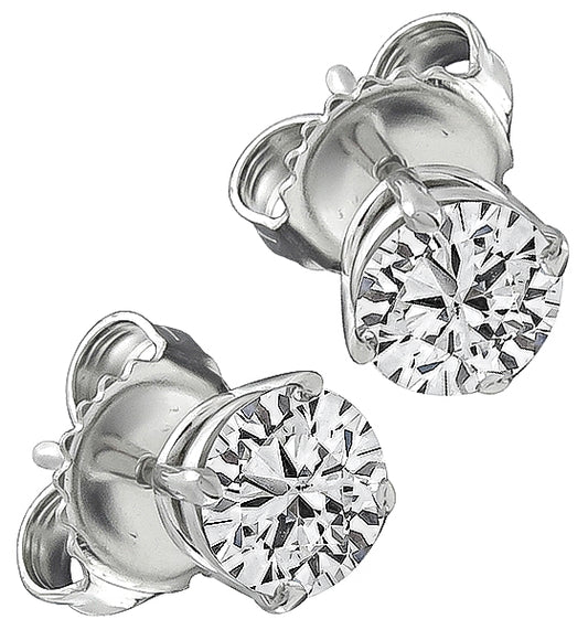 1.14ct Diamond Studs Earrings