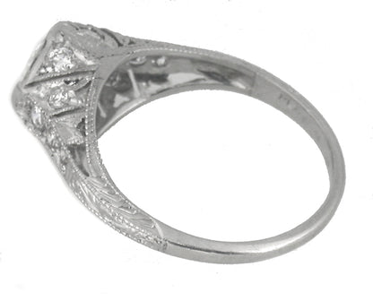 1.15ct Diamond Platinum Engagement Ring