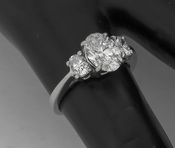 1.16ct Diamond Platinum Engagement Ring
