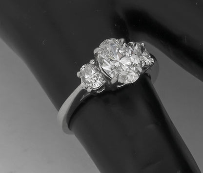 1.16ct Diamond Platinum Engagement Ring