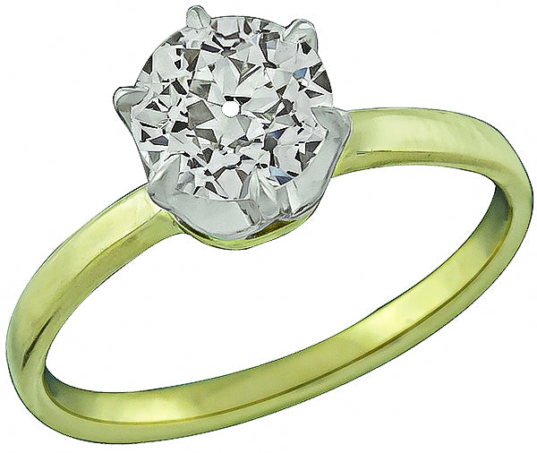 1.16ct Diamond Solitaire Engagement Ring