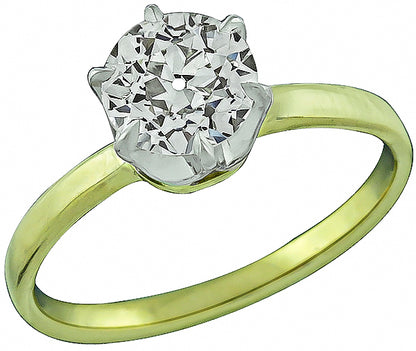 1.16ct Diamond Solitaire Engagement Ring