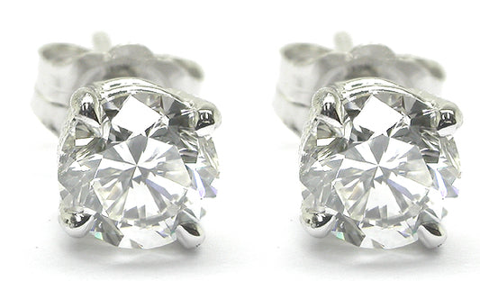 1.19ct Diamond Studs Earrings