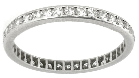 1.20ct Round  Diamond Eternity Wedding Band