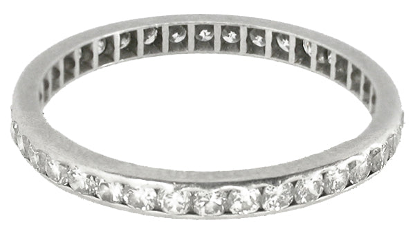 1.20ct Round  Diamond Eternity Wedding Band