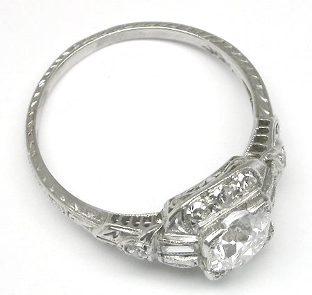 1.21ct Diamond Platinum Engagement Ring