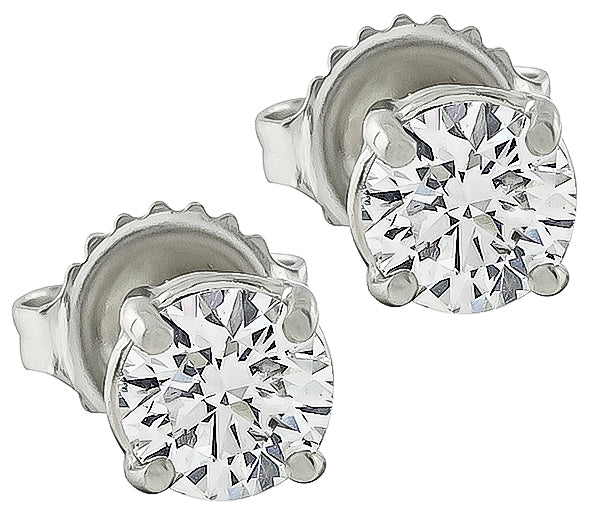 1.24ct Diamond Stud Earrings