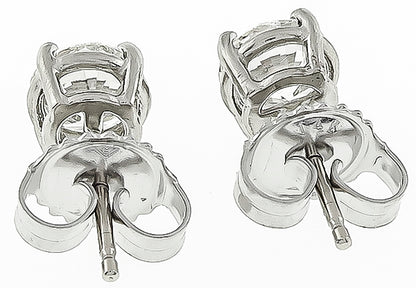 1.24ct Diamond Stud Earrings