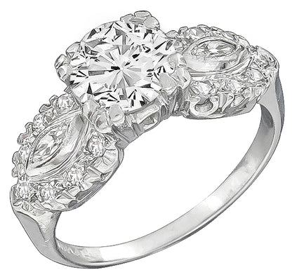 1.25ct Diamond Engagement Ring