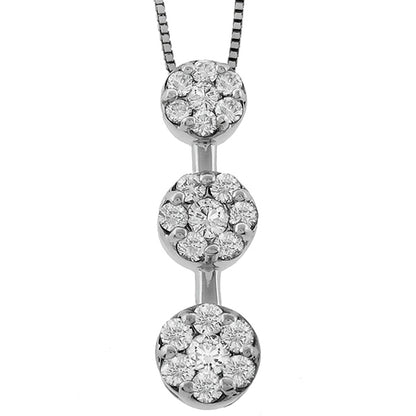 1.25ct Diamond Gold Necklace