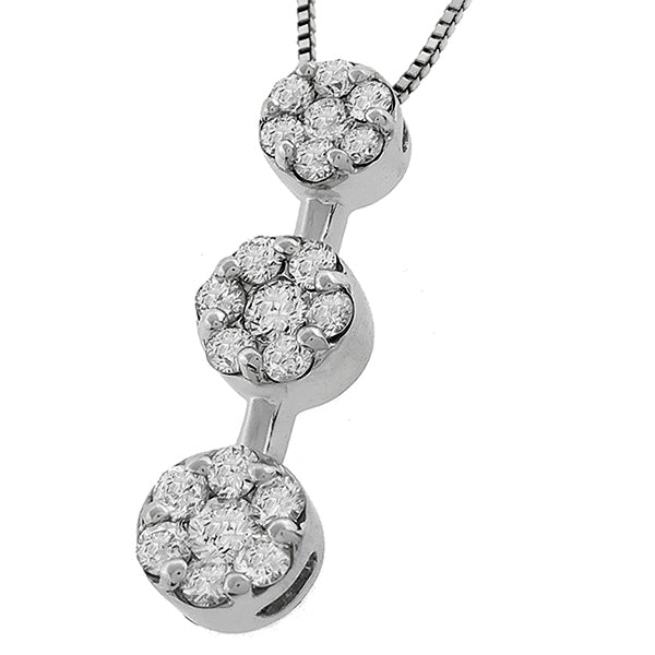 1.25ct Diamond Gold Necklace