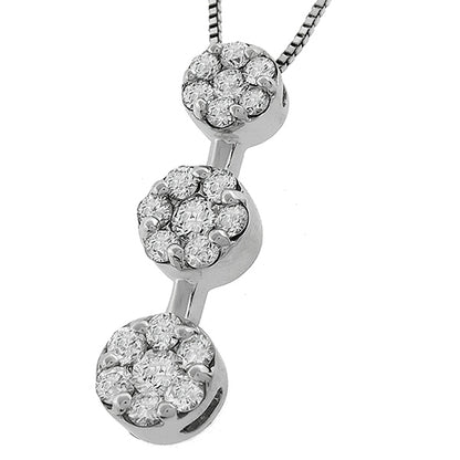 1.25ct Diamond Gold Necklace