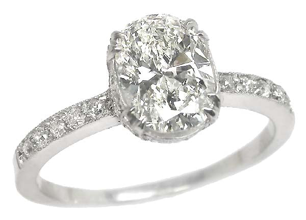 1.25ct Diamond Platinum Engagement Ring