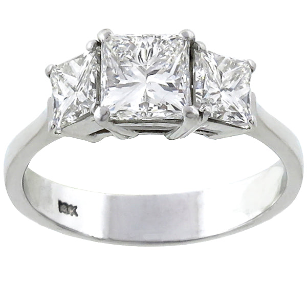 1.25ct Princess Cut Diamond Anniversary  Ring