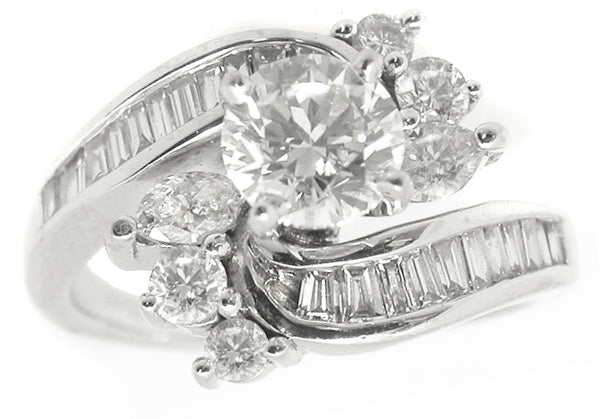 1.25ct Round Diamond Cocktail Ring