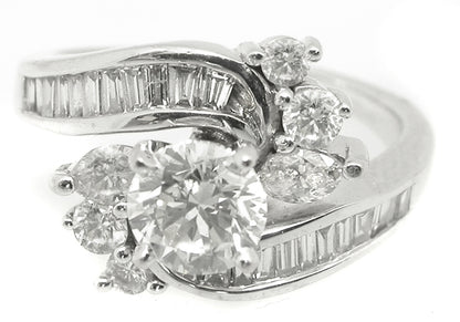 1.25ct Round Diamond Cocktail Ring