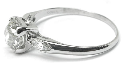 1.26ct Diamond Platinum Engagement Ring