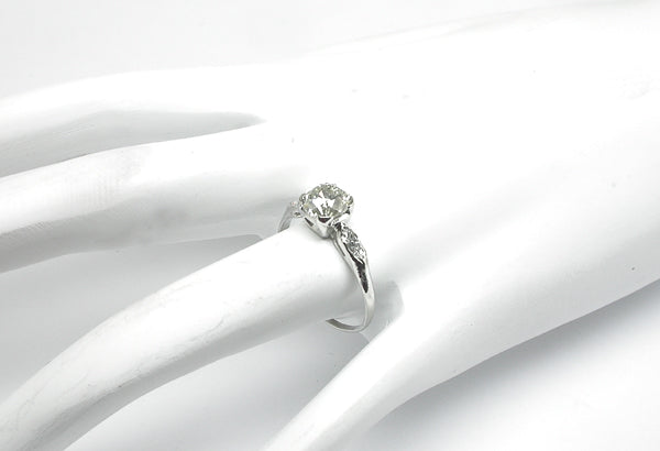 1.26ct Diamond Platinum Engagement Ring