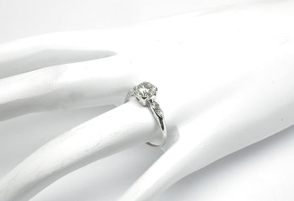1.26ct Diamond Platinum Engagement Ring