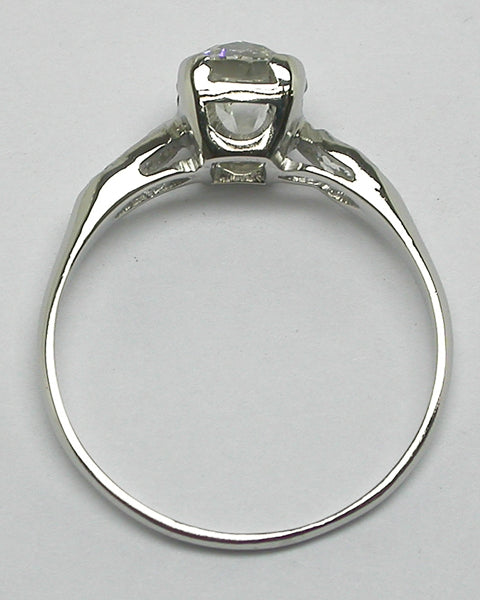 1.26ct Diamond Platinum Engagement Ring