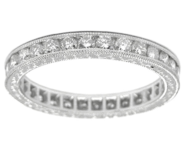 1.30ct Diamond Eternity Wedding Band