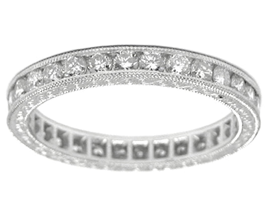 1.30ct Diamond Eternity Wedding Band