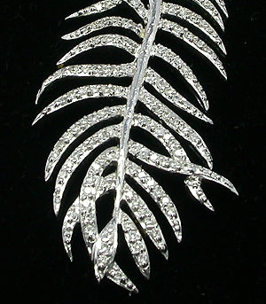 1.30ct Diamond Fern Pendant