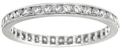 1.30ct Diamond Platinum Eternity Wedding Band