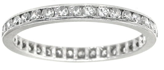 1.30ct Diamond Platinum Eternity Wedding Band
