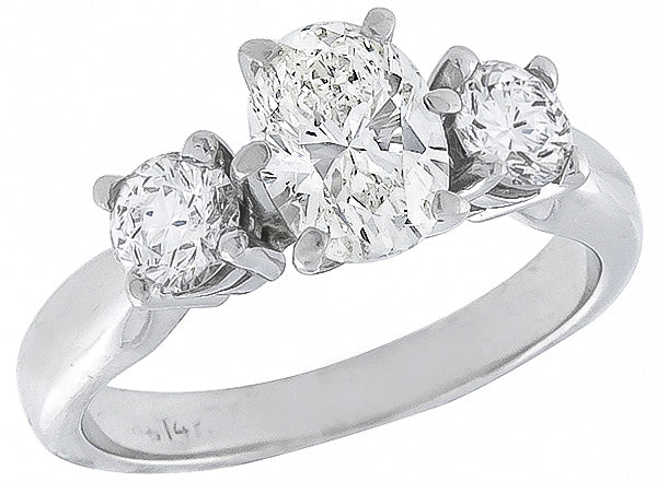 1.35ct Diamond Anniversary Ring