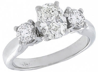 1.35ct Diamond Anniversary Ring