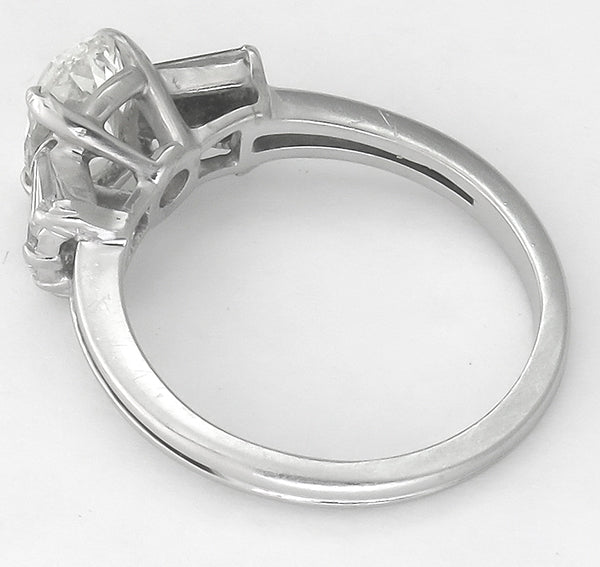 1.36ct Diamond Platinum Engagement Ring