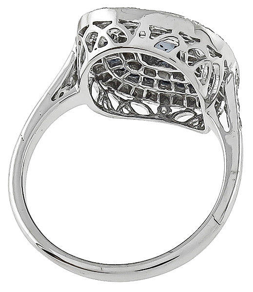 1.38ct Sapphire 0.43ct Diamond Ring