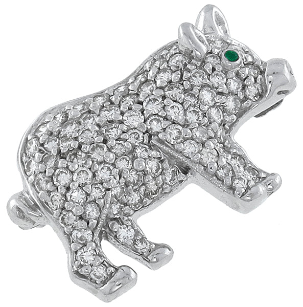 1.40ct Diamond Pig Pin