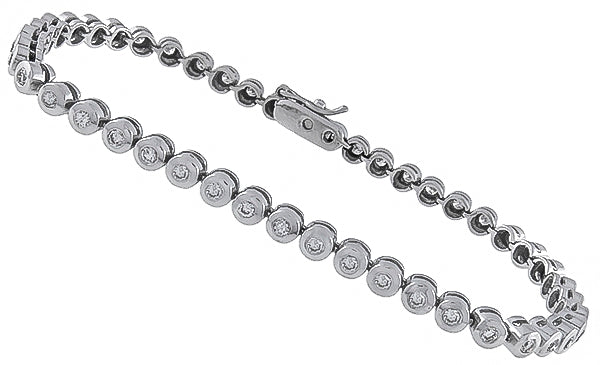 1.40ct Diamond Tennis Bracelet