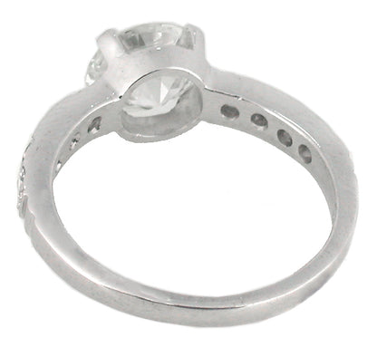 1.41ct Diamond 18k Gold Engagement Ring