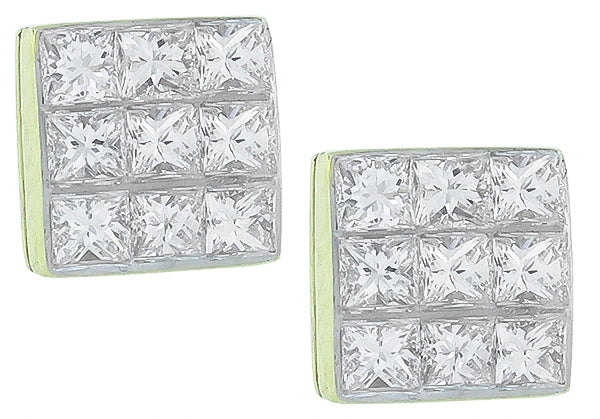 1.42ct Diamond Estate Earrings