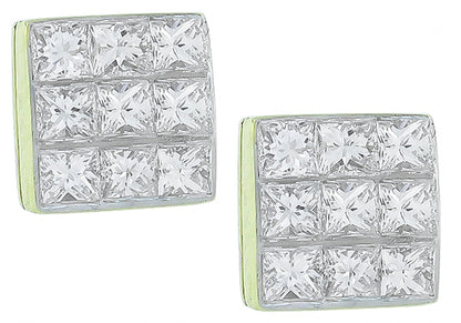 1.42ct Diamond Estate Earrings