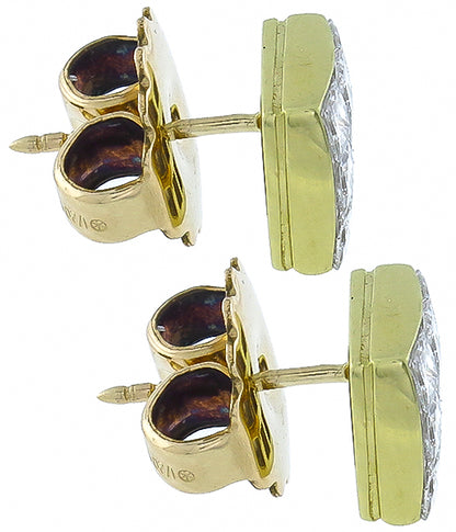 1.42ct Diamond Estate Earrings