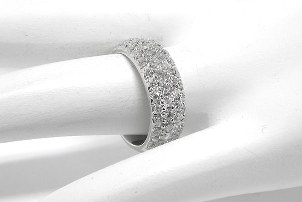 1.44ct Diamond 14k White Gold Wedding Band