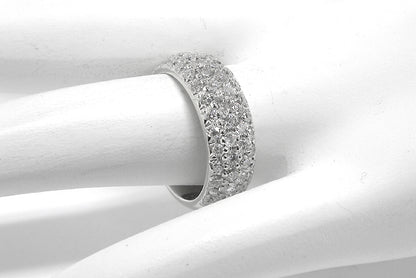 1.44ct Diamond 14k White Gold Wedding Band