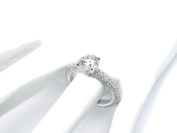 1.48ct Diamond 18k White Gold Engagement Ring