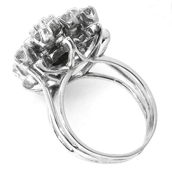 1.50ct Diamond 14k Gold Cocktail Ring