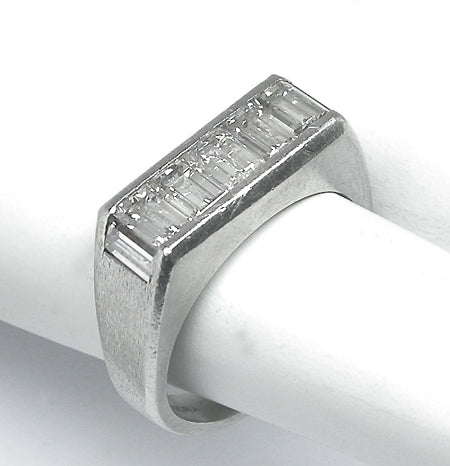 1.50ct Diamond Platinum Wedding Band