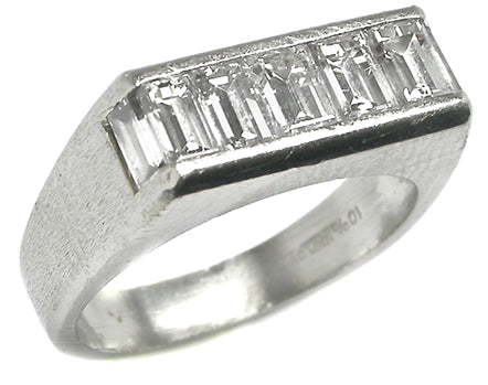 1.50ct Diamond Platinum Wedding Band