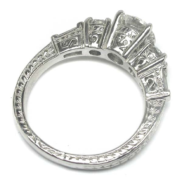 1.51ct Diamond Platinum Engagement Ring