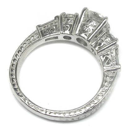 1.51ct Diamond Platinum Engagement Ring