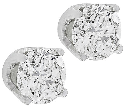 1.58ct Diamond Stud Earrings